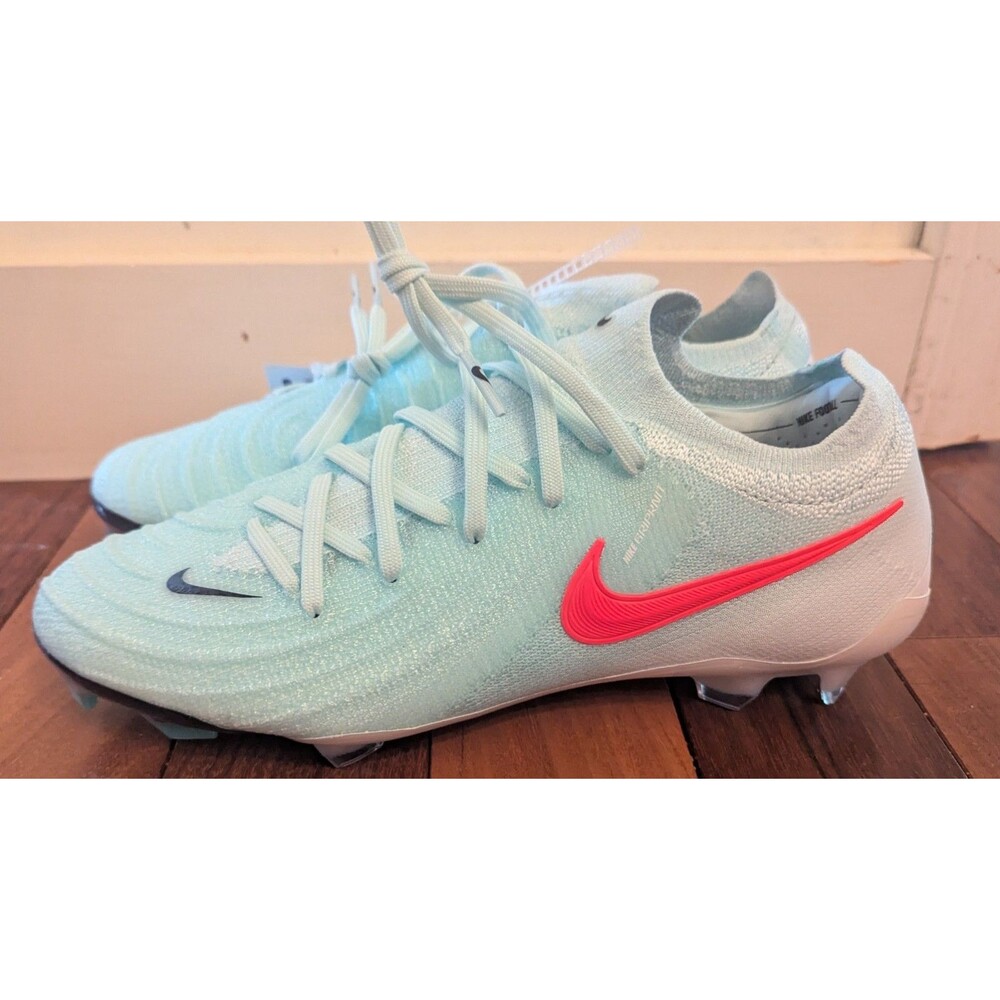 Nike Phantom GX II Elite FG Mint Atomic Red FJ2559 300 Men's Size 5